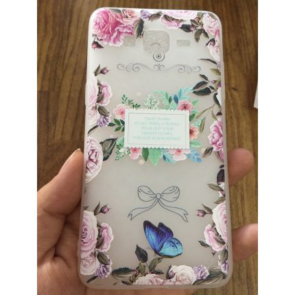 Ốp lưng dẻo in hoa